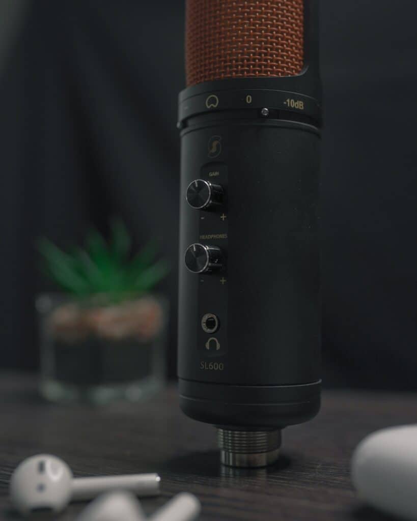 mikrofon för podcasts